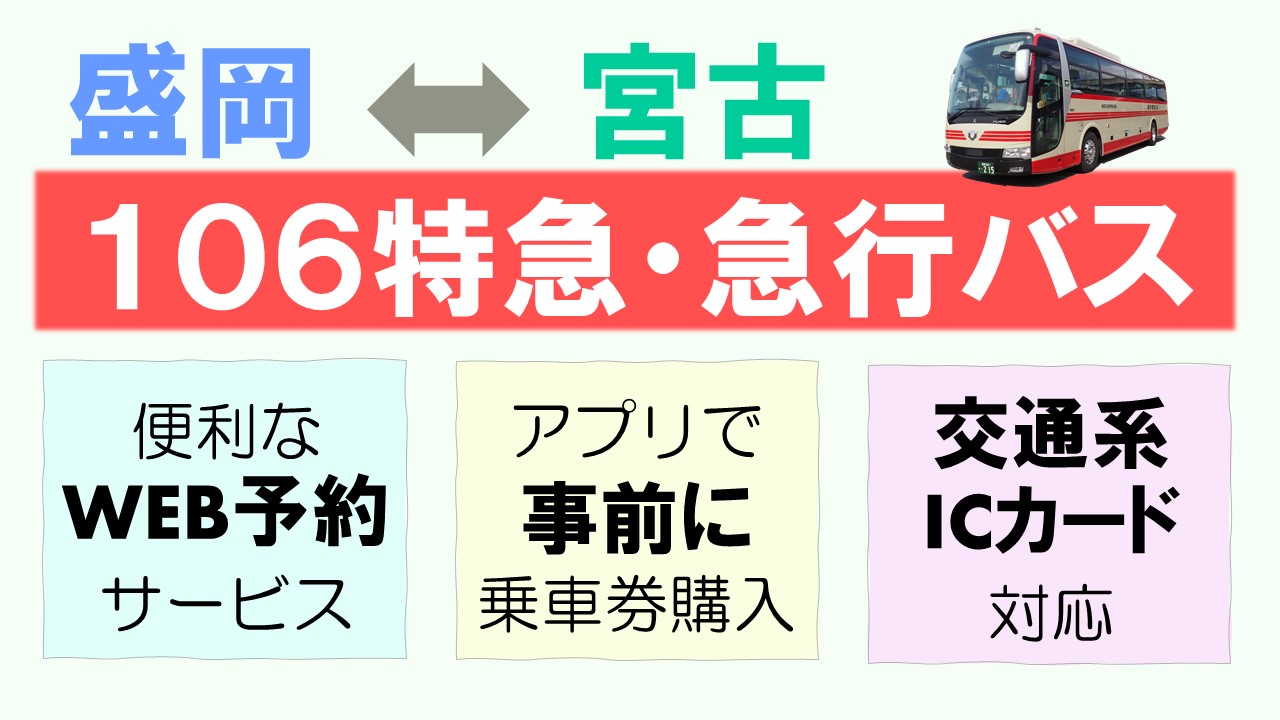 106特急・急行バス